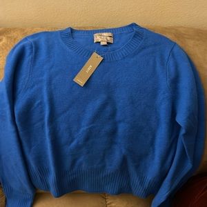 J.Crew cropped cashmere sweater